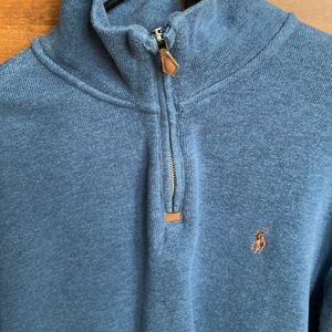Polo Ralph Lauren Quarter zip Cotton Sweater